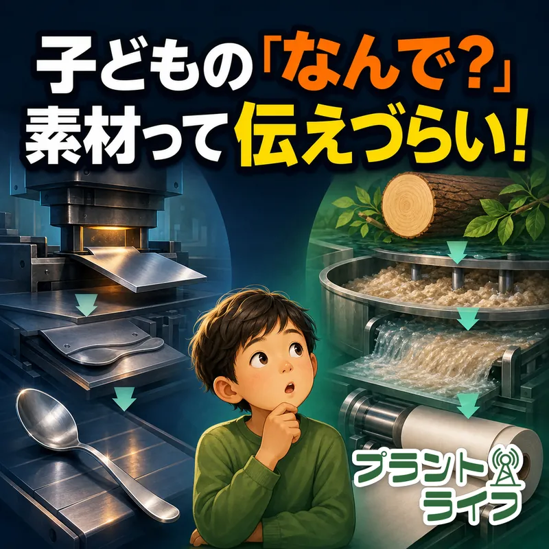 #111 子どもがモノづくりと素材に興味を持ち始めた！けど伝えづらい……