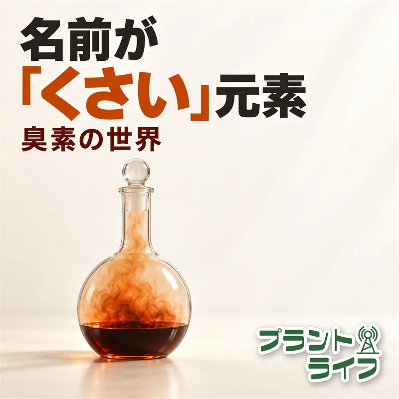 #133 名前が「くさい」元素｜臭素の世界