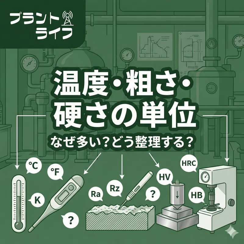 #56 【お便り回】温度の単位&硬さと粗さの表現