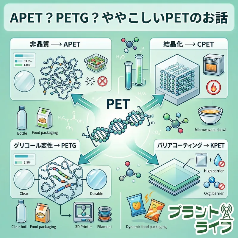 #84 APET？PETG？ややこしいPETのお話