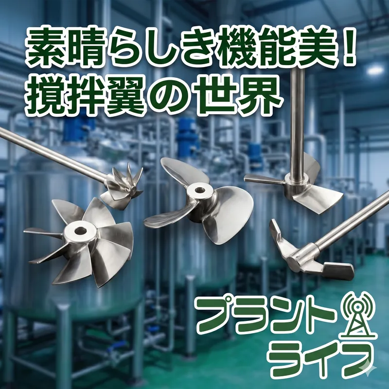 #87 素晴らしき機能美！撹拌翼（かくはんよく）の世界