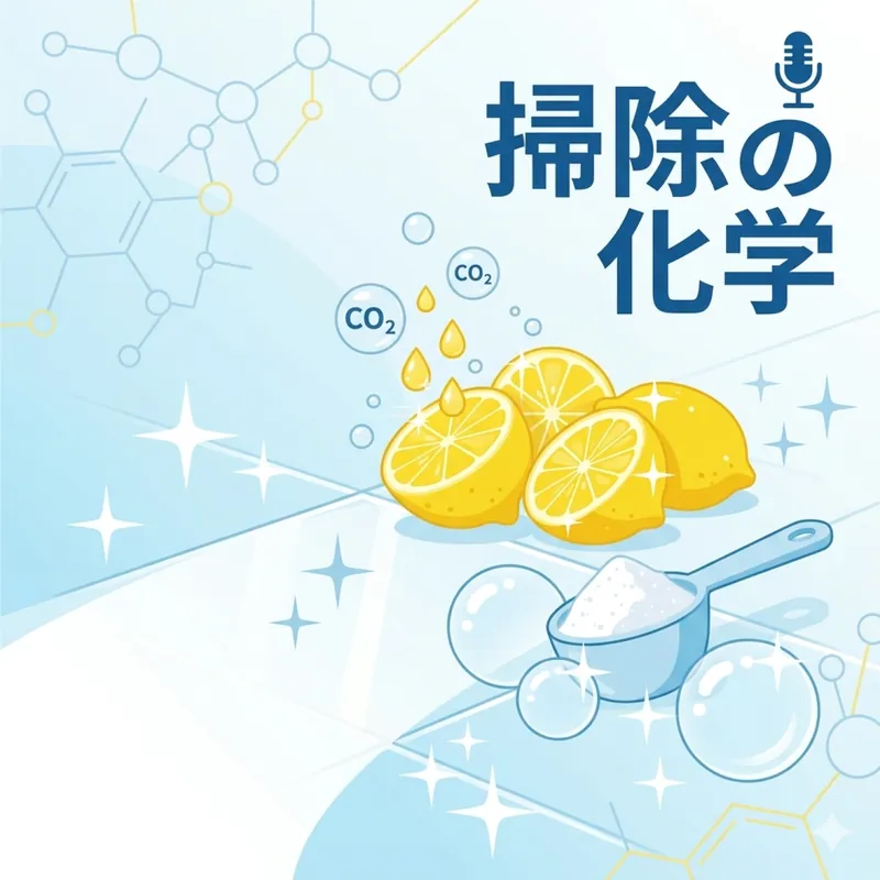 #89 クエン酸とか重曹って便利だよね！～掃除の化学～